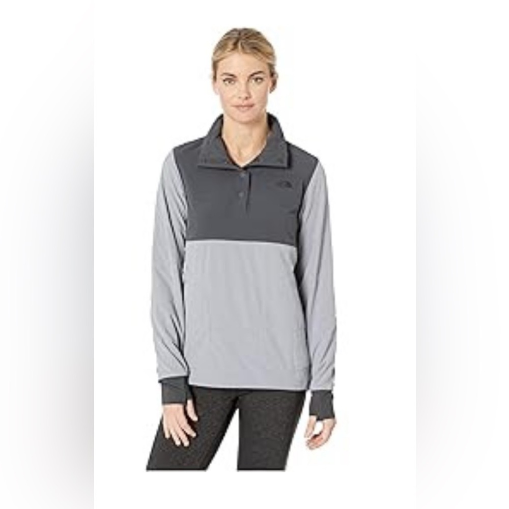 The North Face Mountain Sweatshirt Pullover Asphalt Grey size large large